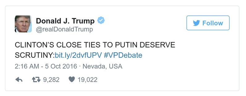 Post preview from Donald Trump