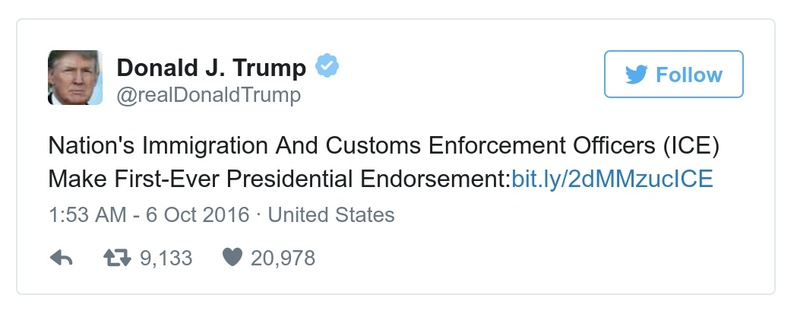 Post preview from Donald Trump