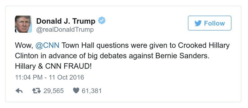 Post preview from Donald Trump