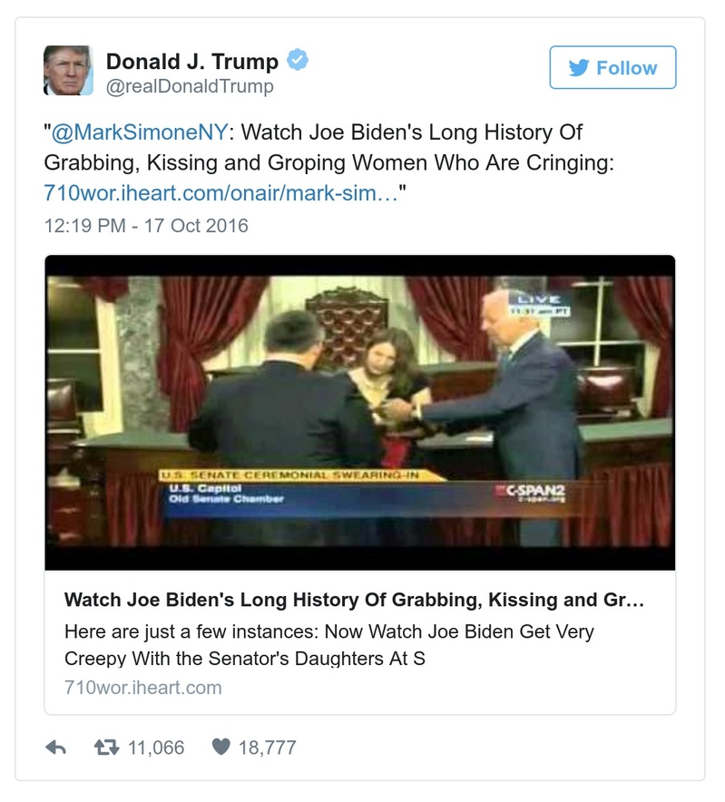 Post preview from Donald Trump