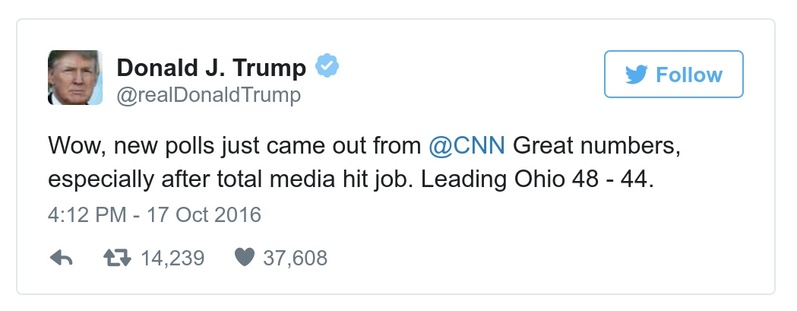 Post preview from Donald Trump