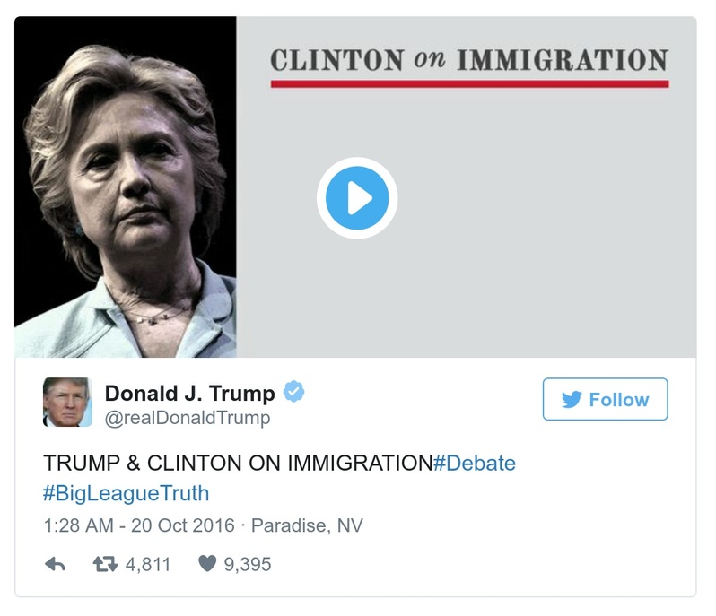 Post preview from Donald Trump