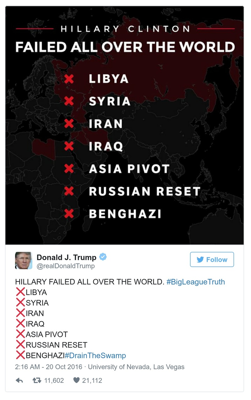 Post preview from Donald Trump