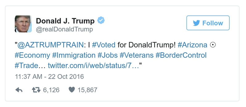 Post preview from Donald Trump