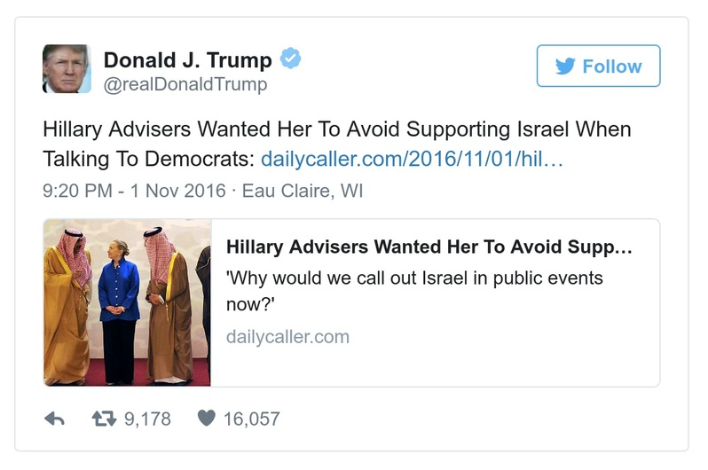 Post preview from Donald Trump