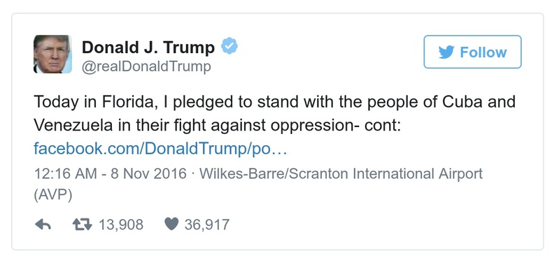 Post preview from Donald Trump