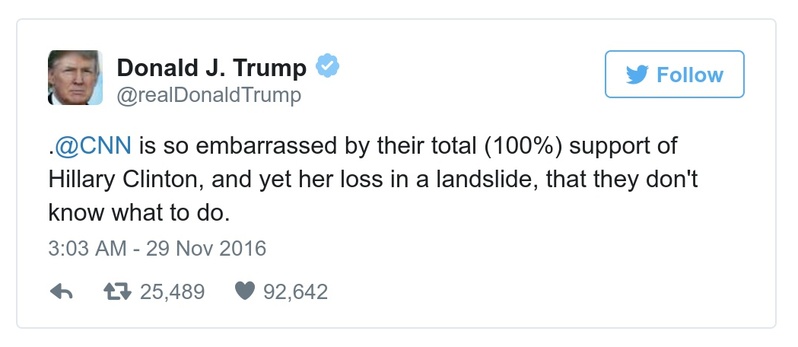 Post preview from Donald Trump