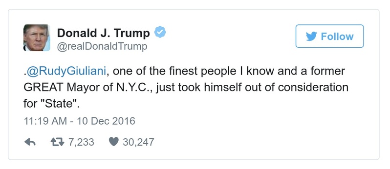 Post preview from Donald Trump