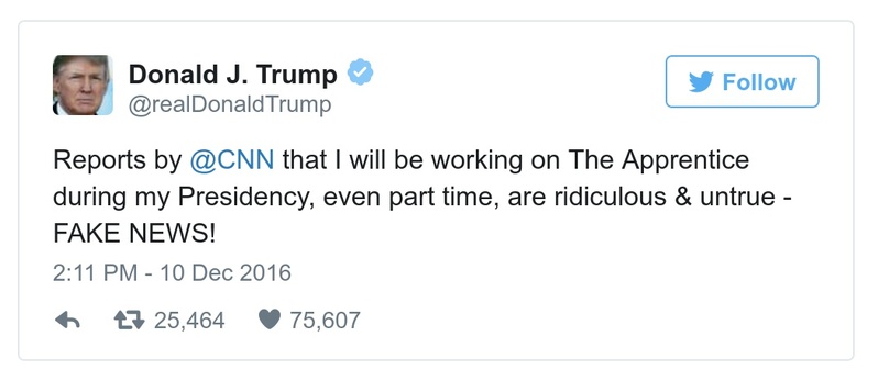 Post preview from Donald Trump