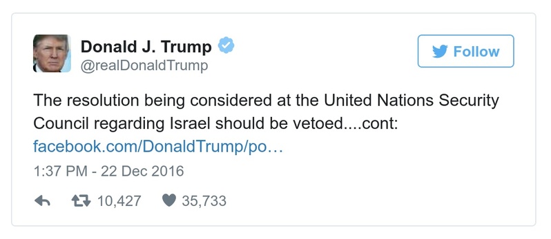 Post preview from Donald Trump