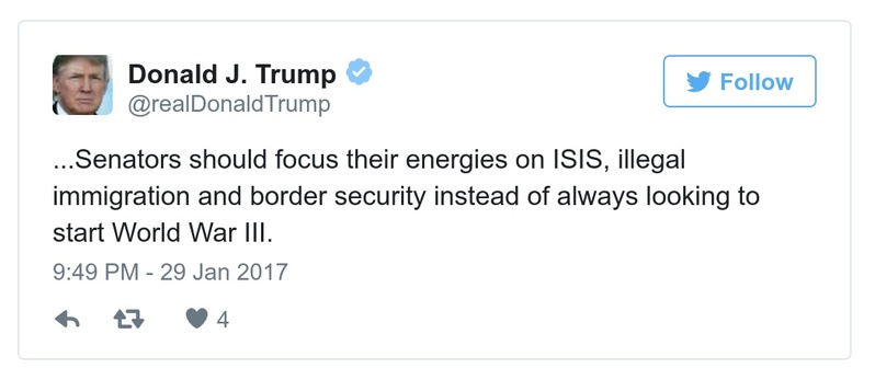 Post preview from Donald Trump