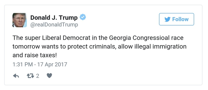 Post preview from Donald Trump