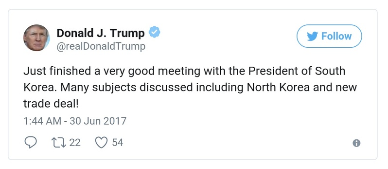 Post preview from Donald Trump