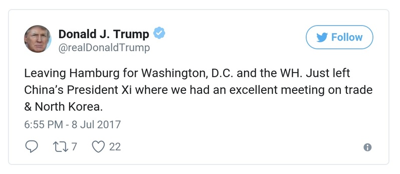 Post preview from Donald Trump