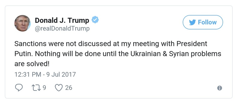 Post preview from Donald Trump