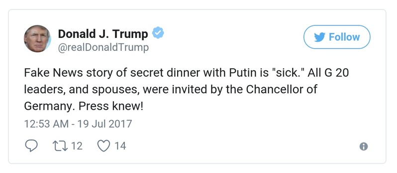 Post preview from Donald Trump