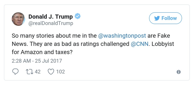 Post preview from Donald Trump