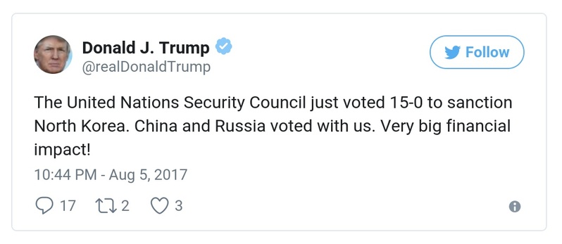 Post preview from Donald Trump