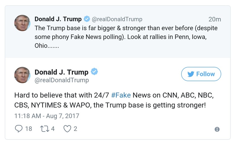 Post preview from Donald Trump