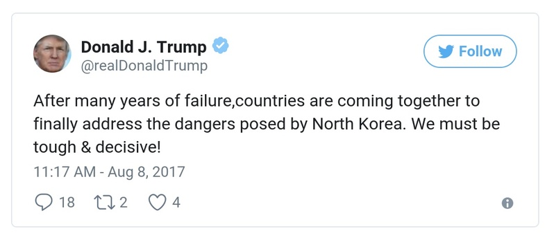 Post preview from Donald Trump