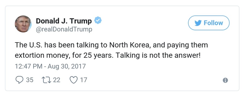 Post preview from Donald Trump