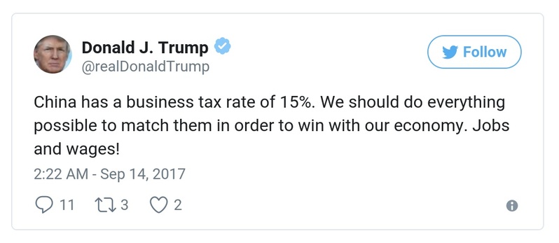 Post preview from Donald Trump