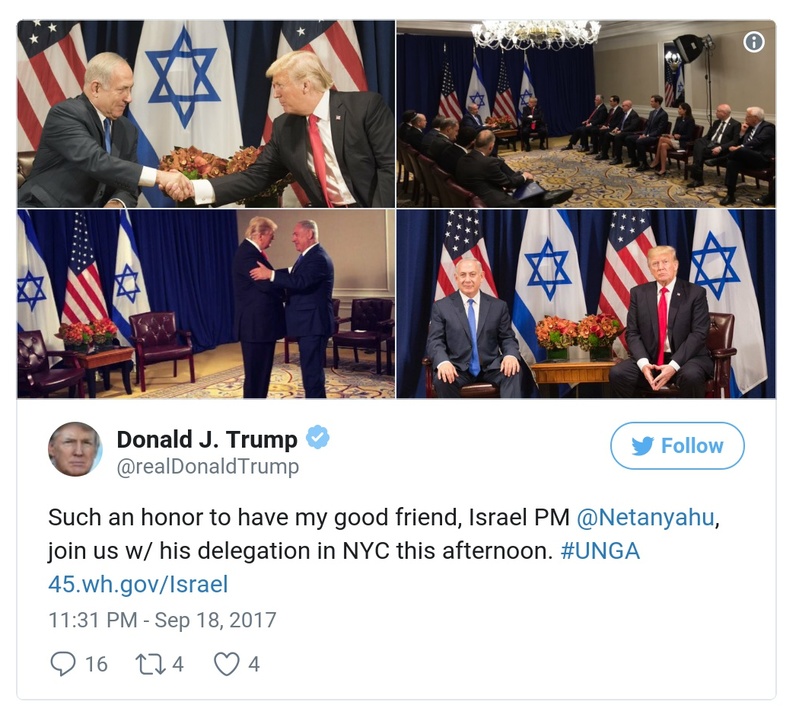 Post preview from Donald Trump