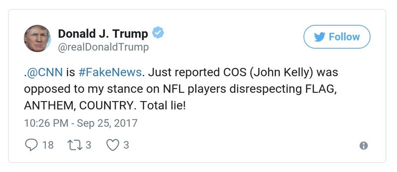 Post preview from Donald Trump