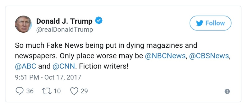 Post preview from Donald Trump