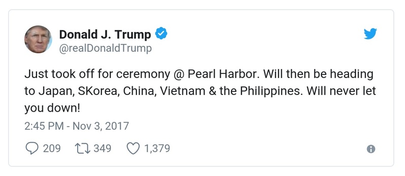 Post preview from Donald Trump