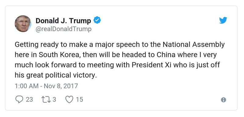 Post preview from Donald Trump