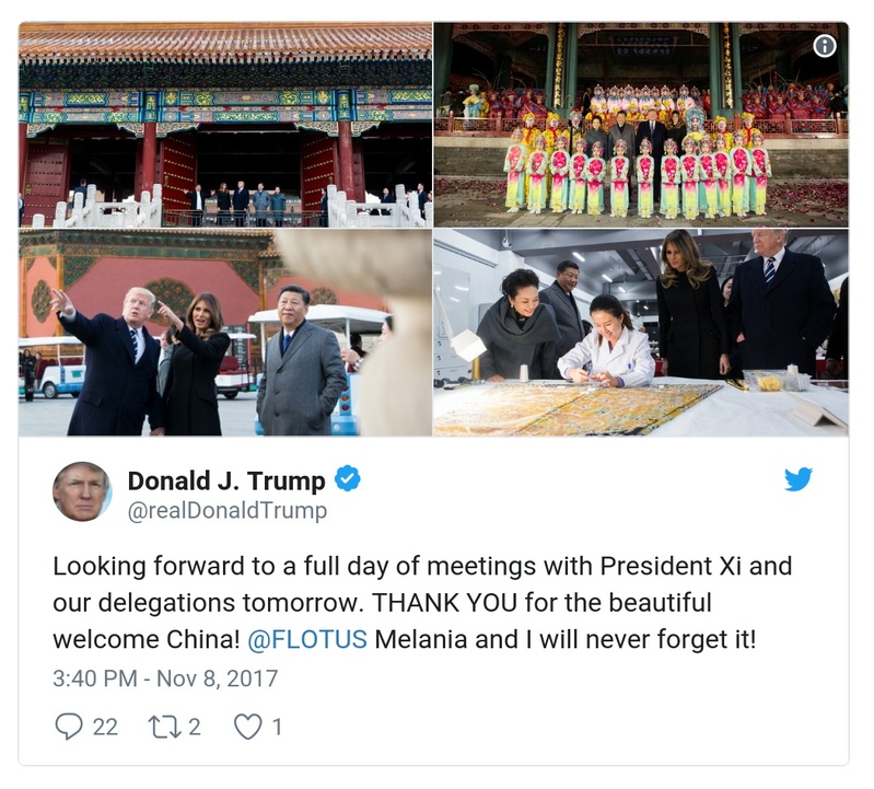 Post preview from Donald Trump