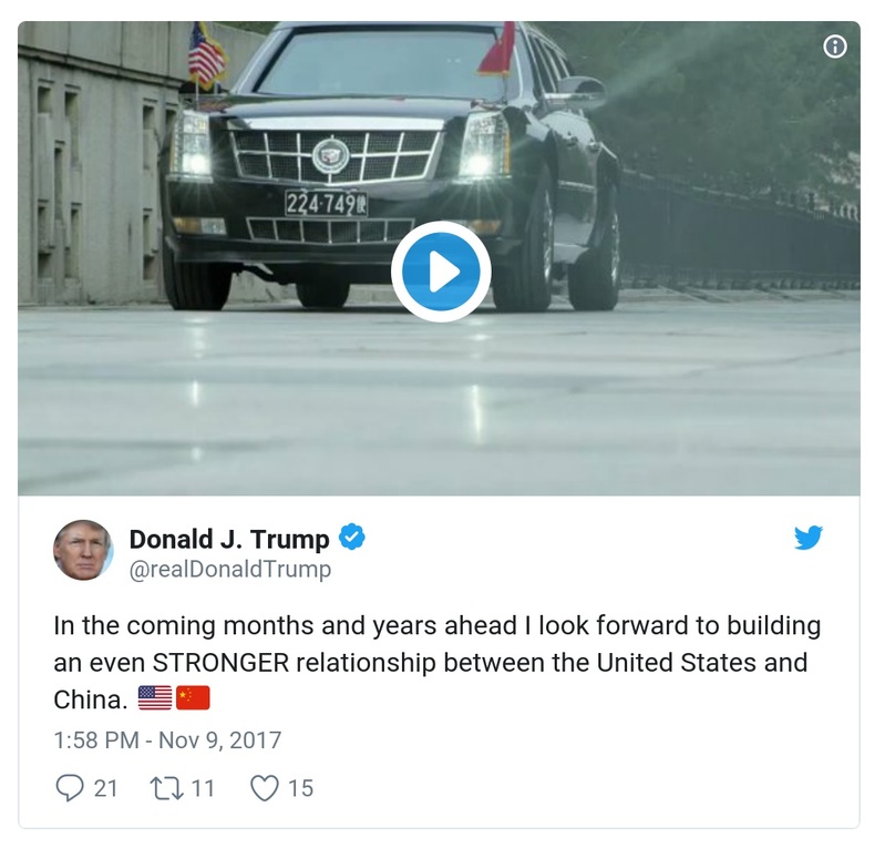 Post preview from Donald Trump