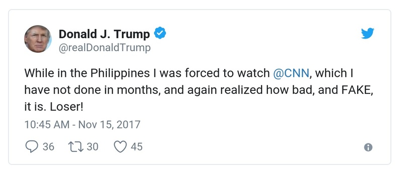 Post preview from Donald Trump