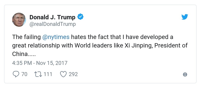 Post preview from Donald Trump