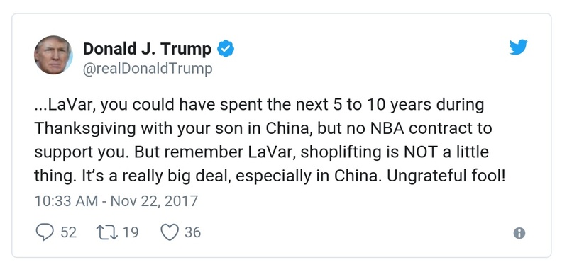 Post preview from Donald Trump