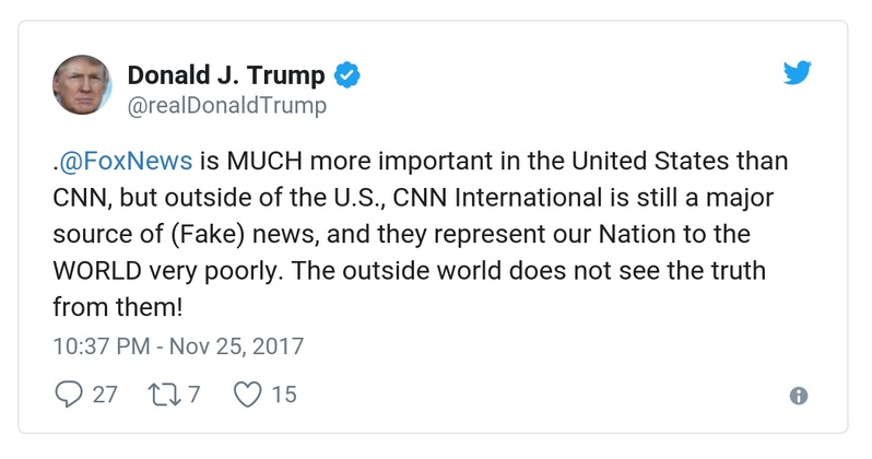 Post preview from Donald Trump