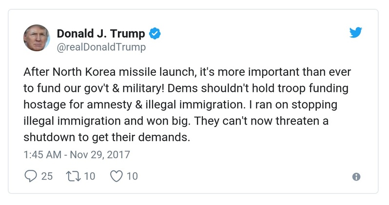 Post preview from Donald Trump