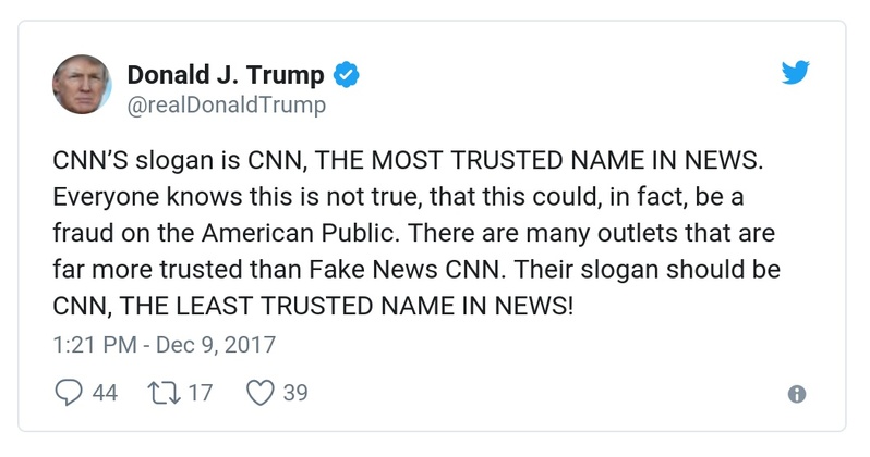 Post preview from Donald Trump