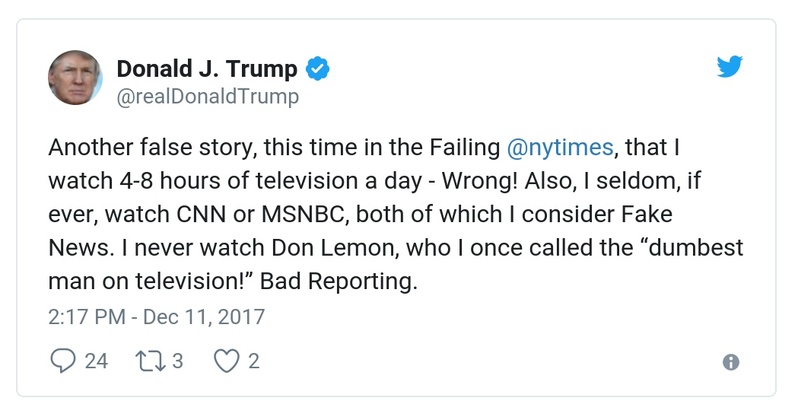 Post preview from Donald Trump