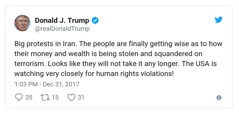 Post preview from Donald Trump