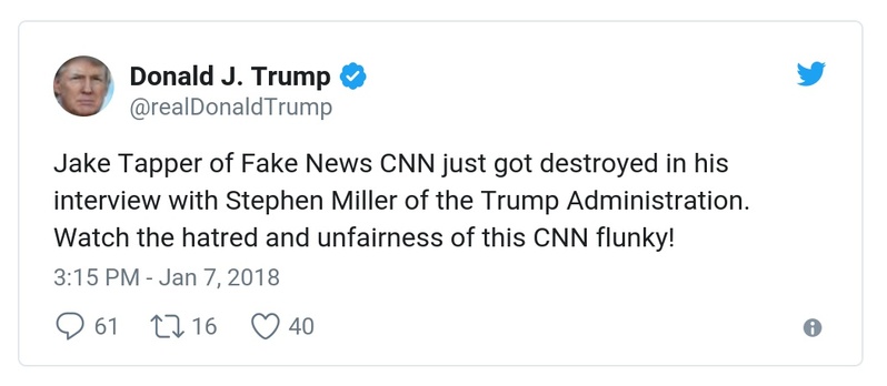 Post preview from Donald Trump