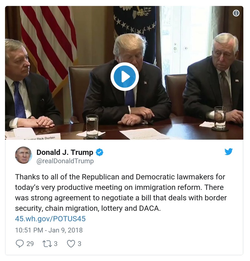 Post preview from Donald Trump