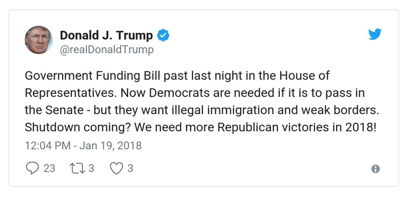 Post preview from Donald Trump