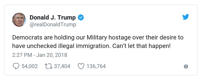 Post preview from Donald Trump