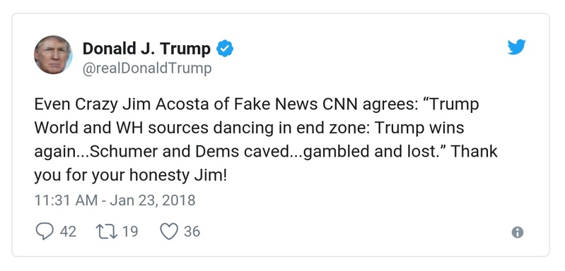 Post preview from Donald Trump