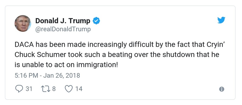 Post preview from Donald Trump