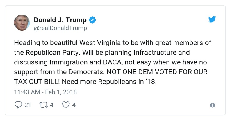 Post preview from Donald Trump