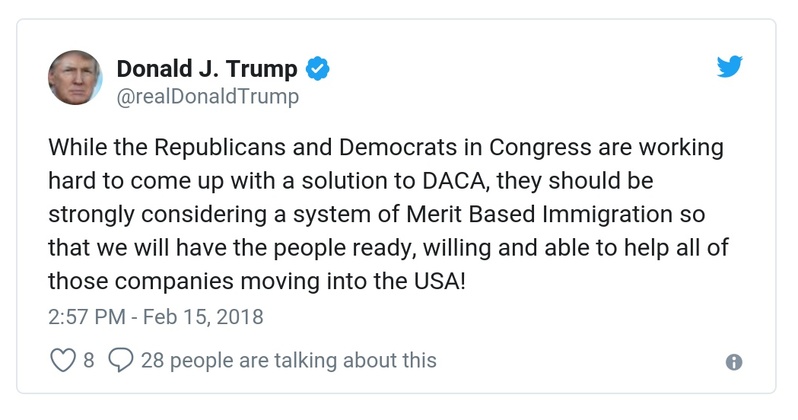 Post preview from Donald Trump