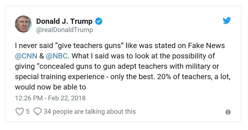 Post preview from Donald Trump